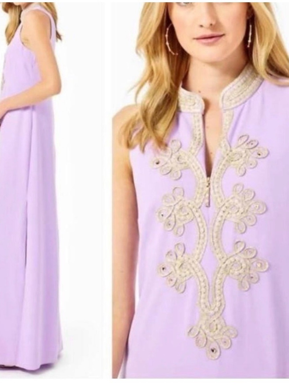 Lilly Pulitzer Jane Maxi dress in Purple Iris size 8. Excellent condition